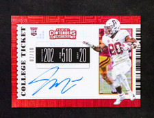 2019 Panini Contenders Draft Picks - Bryce Love - Rookie Auto SSP /10
