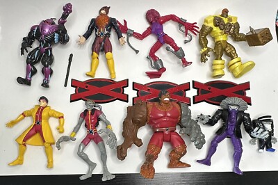 Lot Of 8 Toybiz Generation X Action Figures Chamber Jubilee Phalanx