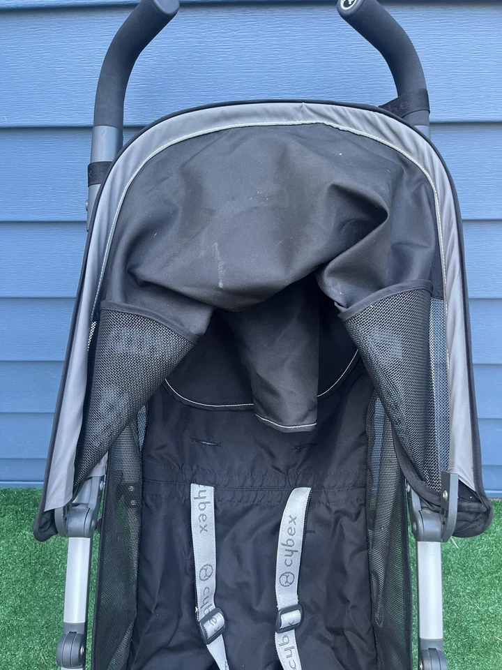 Cybex Stroller Buggy Lightweight Black/Gray Collapsible - Image 4 of 4