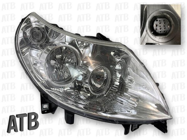 TYC Scheinwerfer Rechts FüR Citroen Jumper Fiat Ducato 250 Peugeot Boxer Neu-image