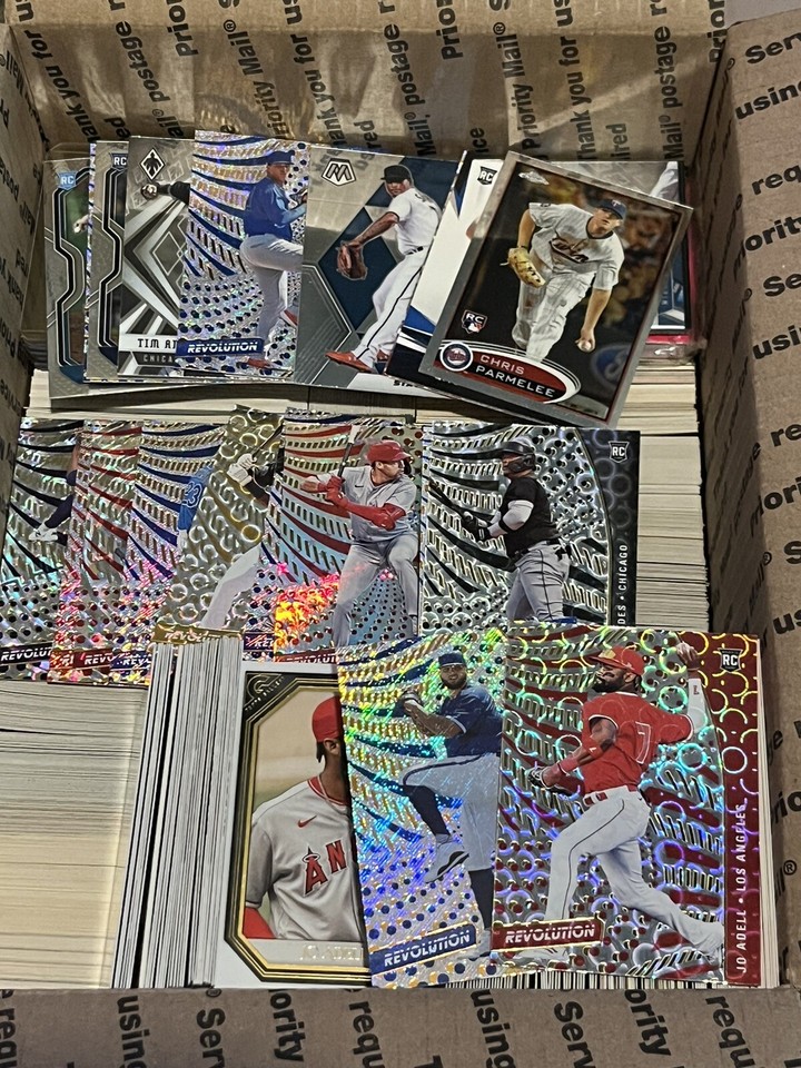 MLB Card USPS Med. Flat Rate Box Lot Tons Of Rookies Stars And More eBay