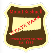 5" mount bushnell connecticut state park bumper sticker decal usa made
