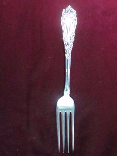 FOURCHETTE À DÎNER D'ATHÈNES STERLING AMSTON 7 1/8" 48 g sans mono - Photo 1 sur 5