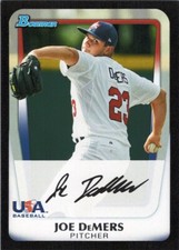 2011 Bowman Draft Prospects #BDPP97 Joe Demers Team USA