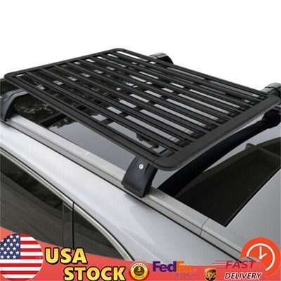 160*120cm/63*47.24in Platform Rack Luggage Rack Car Top Flat Roof Luggage Rack