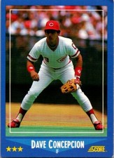 1988 Score Baseball Dave Conception