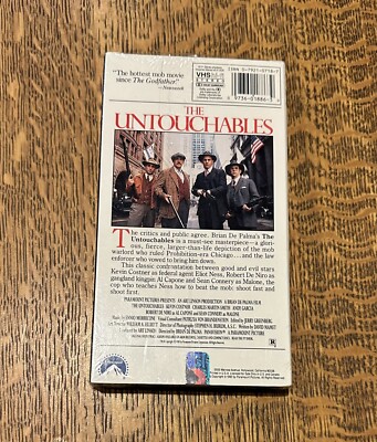 その他 Untouchables [VHS] The Untouchables VHS Movie Tape 1988 Vintage Sealed