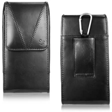 Vertical Leather Case Pouch Cover Holster Belt Loop For iPhone 11 Pro Xs Max 8+