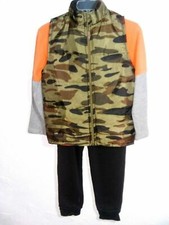 OT REVOLUTION-YOUTH BOYS "XS 4" "MULTI-COLOR" PREMIUM 3Pc OUTFIT-VEST/TOP/PANTS