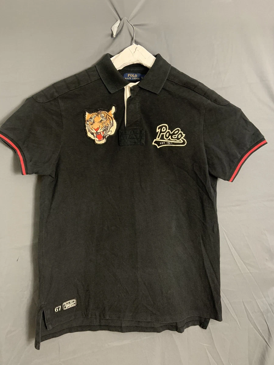 Ralph lauren tiger polo outlet shirt