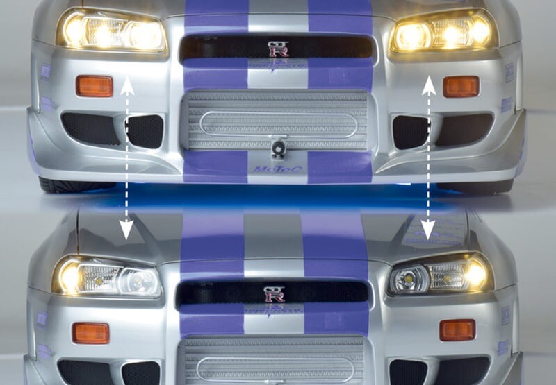 Deagostini The Fast and the Furious Nissan Skyline GT-R R34 Brian mode ...
