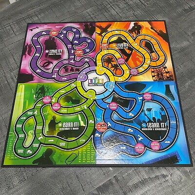 2007 Game of Life Twist & Turns Board Game Instruction Manual Rules Only  Hasbro