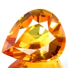 NATURAL SAPPHIRE 2.46ct FLAWLESS BEST 5A+ YELLOW SAPPHIRE SPARKLING PERFECT CUT