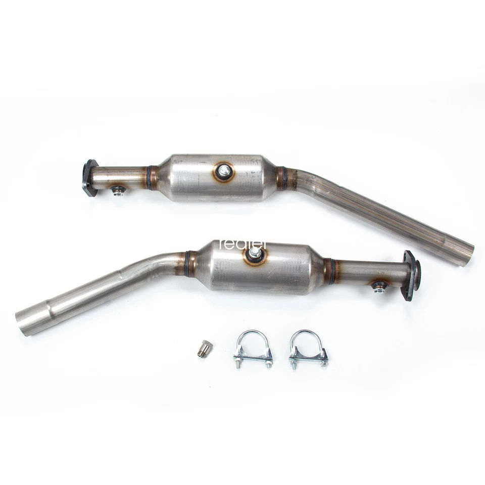 2 каталитических конвертера с комплектом прокладок для Ford Mustang 4,0 л 2005 - 2010 годов выпуска - Изображение 2 из 4