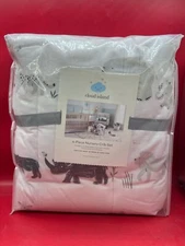 Crib Bedding Set - Two by Two Animals - 4pc - Cloud Island