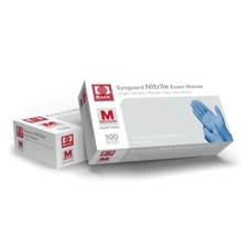 Intco Disposable Blue Nitrile Glove - 100 pcs/box