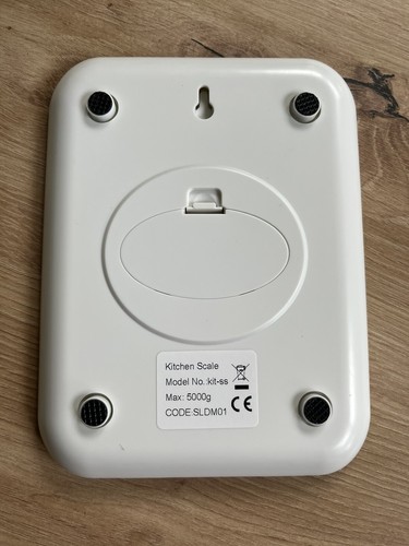 Küchenwaage digital Edelstahl LCD Anzeige 5kg 1g Messung elektronische Waage - Bild 8 von 9