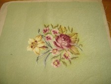 New Needlepoint Canvas  Multicolor Flowers  4266