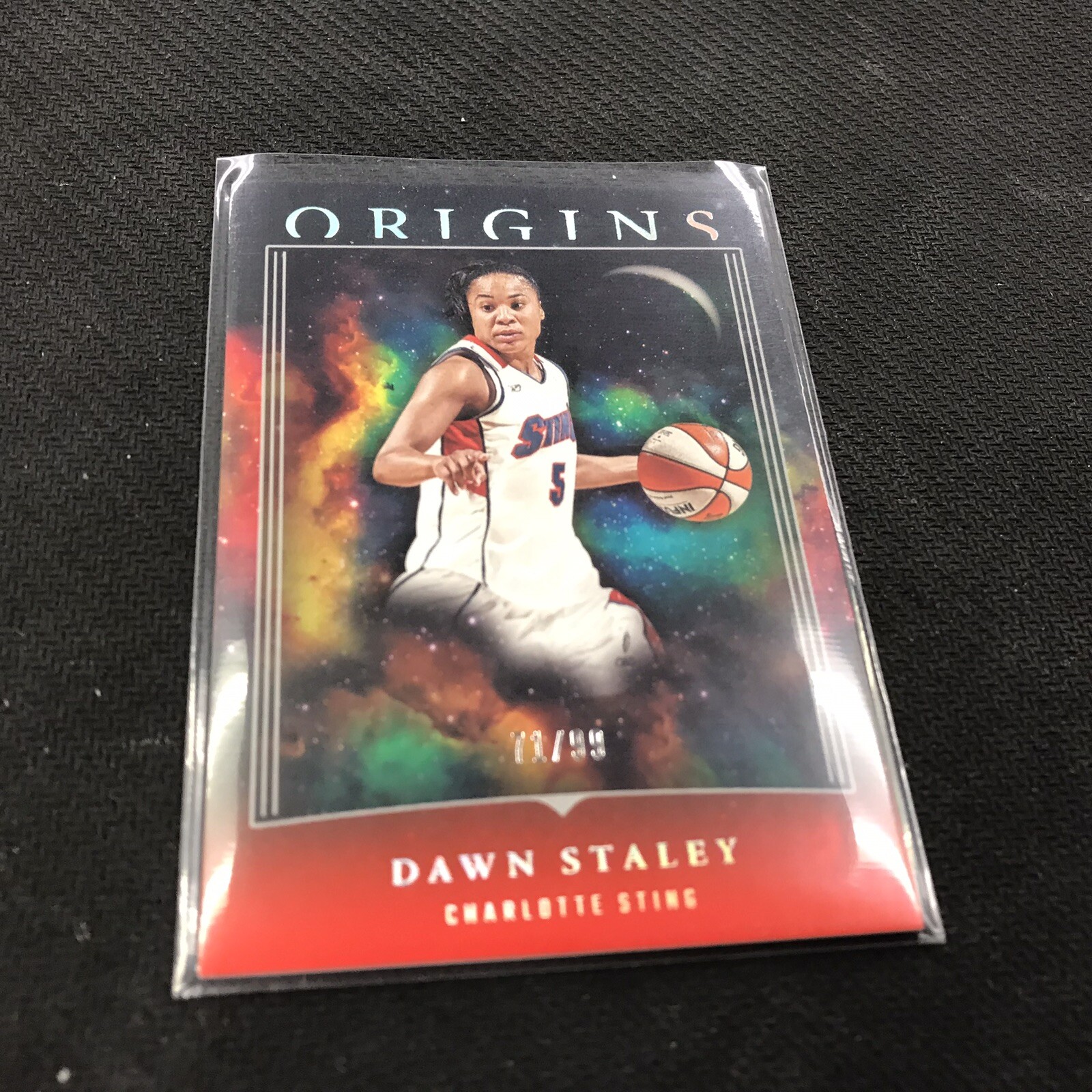 DAWN STALEY Red Orange Parallel 71/99 2024 Panini Origins WNBA Basketball BK