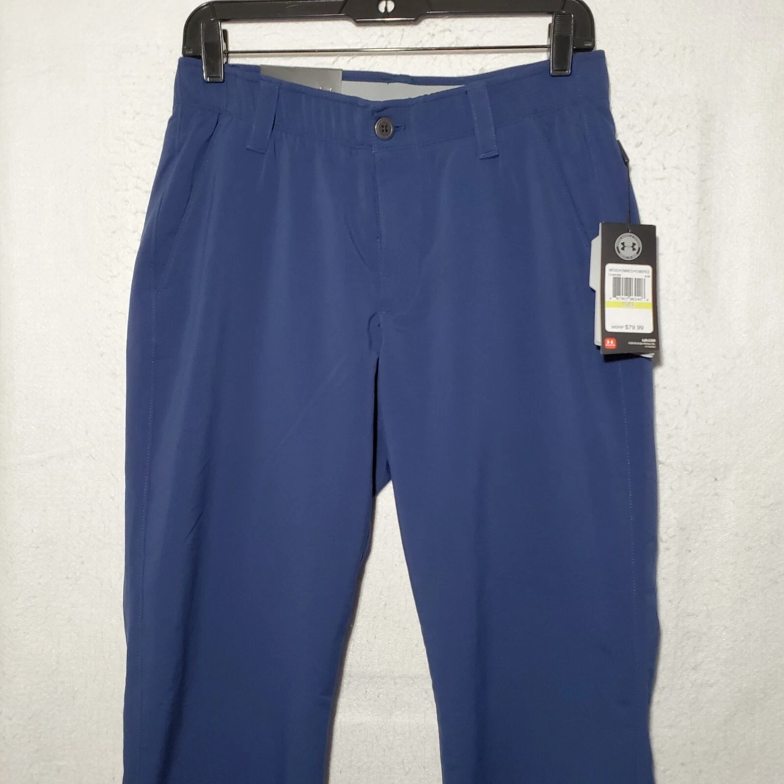 Under Armour Pants Men's 30x32 Golf Blue Straight Leg Lightweight Outdoor Golf