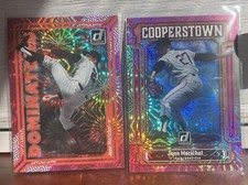Juan Marichal 2023 Donruss Dominators and Cooperstown Pink Fireworks