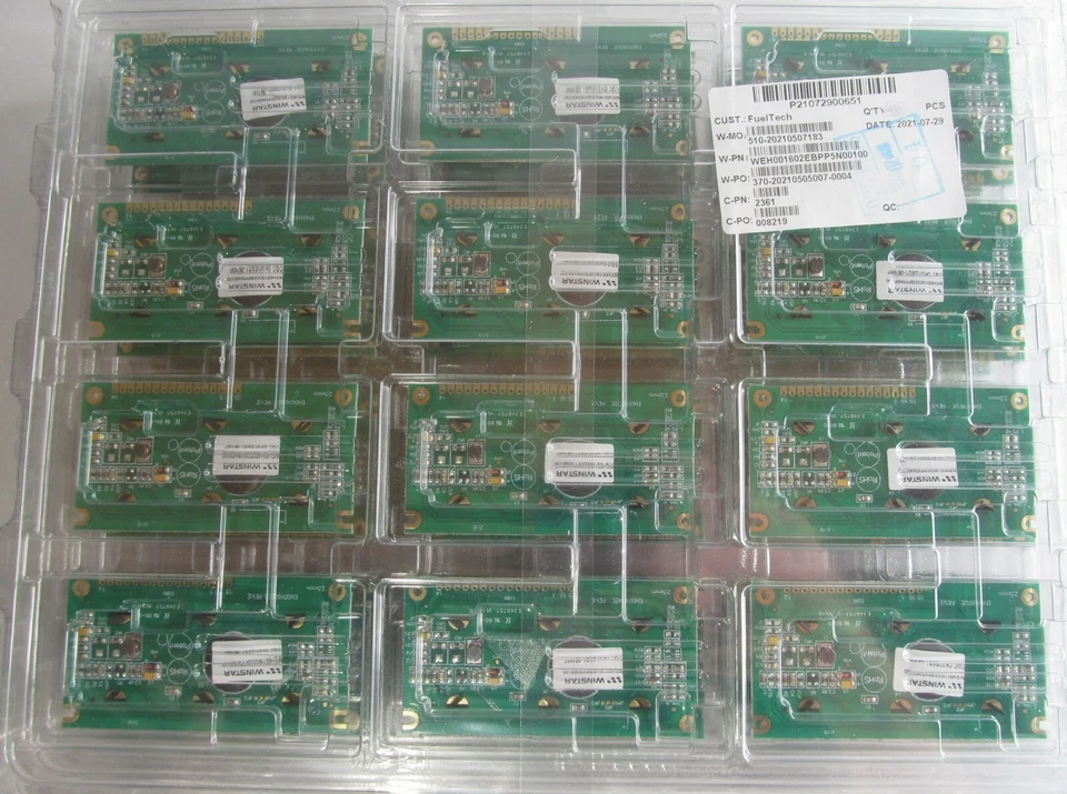 WINSTAR OLED MODULE 16-COLUMN x 2 BLUE ALPHANUMERIC 5V WEH001602E FOR FUELTECH - Image 4 of 4