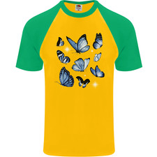 A Butterfly Collection Rhopalocera Mens S/S Baseball T-Shirt