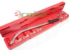 17 Damper Pulley Puller Tensioner Wrench Set W8pc 12pt Interchangeable Head 17 Damper Pulley Puller Tensioner Wrench Set W8pc 12pt Interchangeable Head