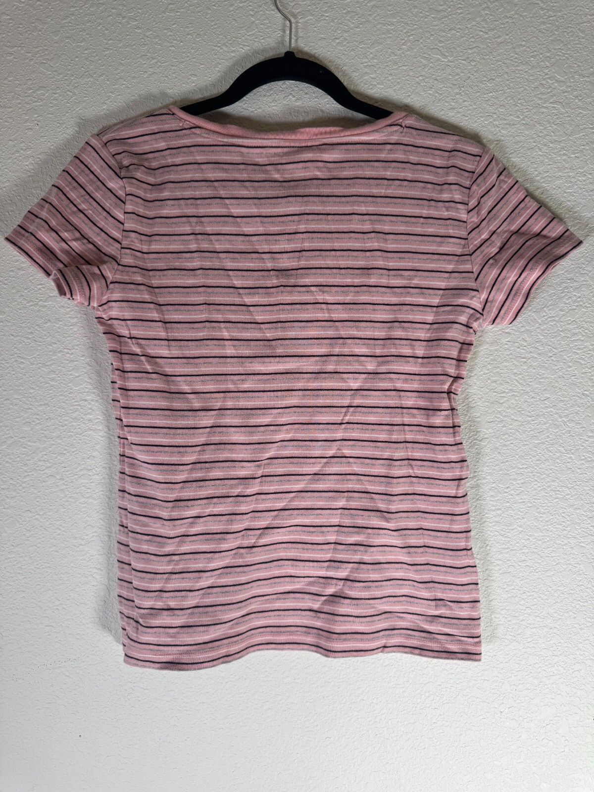 Tommy Hilfiger Casual Striped V-Neck Top for Women Size XL Multicolor thumbnail 3