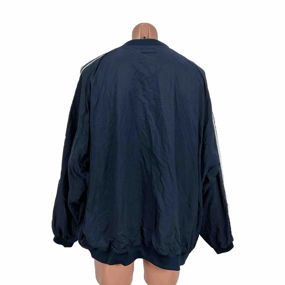 Big Dogs Jacket Mens 3XL Blue Pullover Windbreaker Nylon Vintage 90s y2k - Image 2 of 4