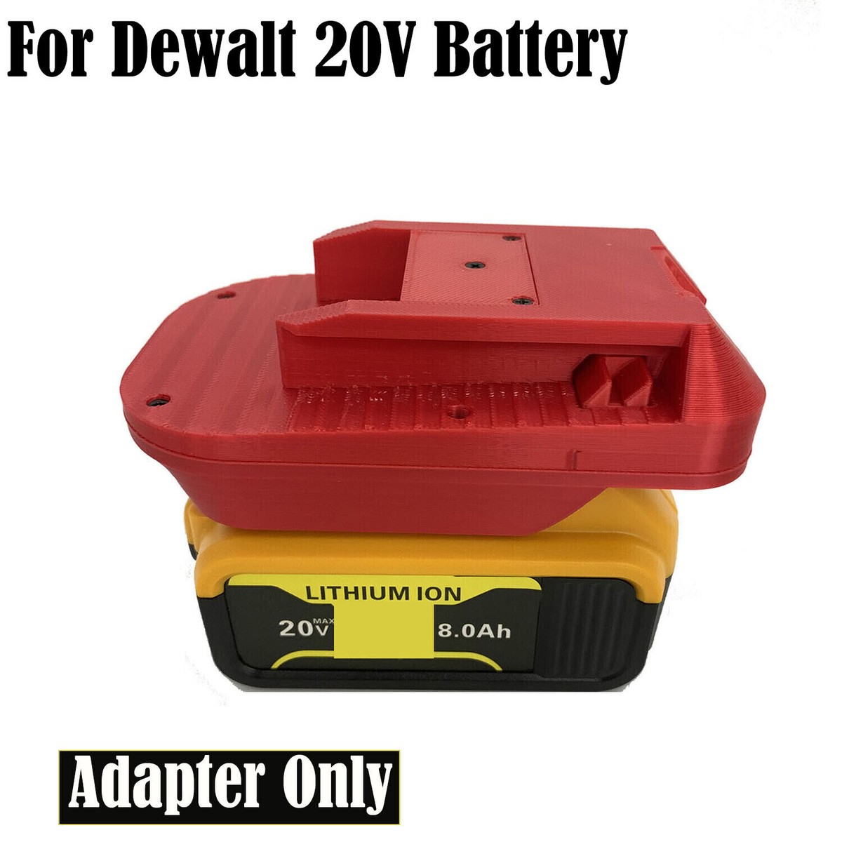 Battery Adapter For Dewalt 20V Li-ion Battery to SKIL 18V NiCad - Main Image