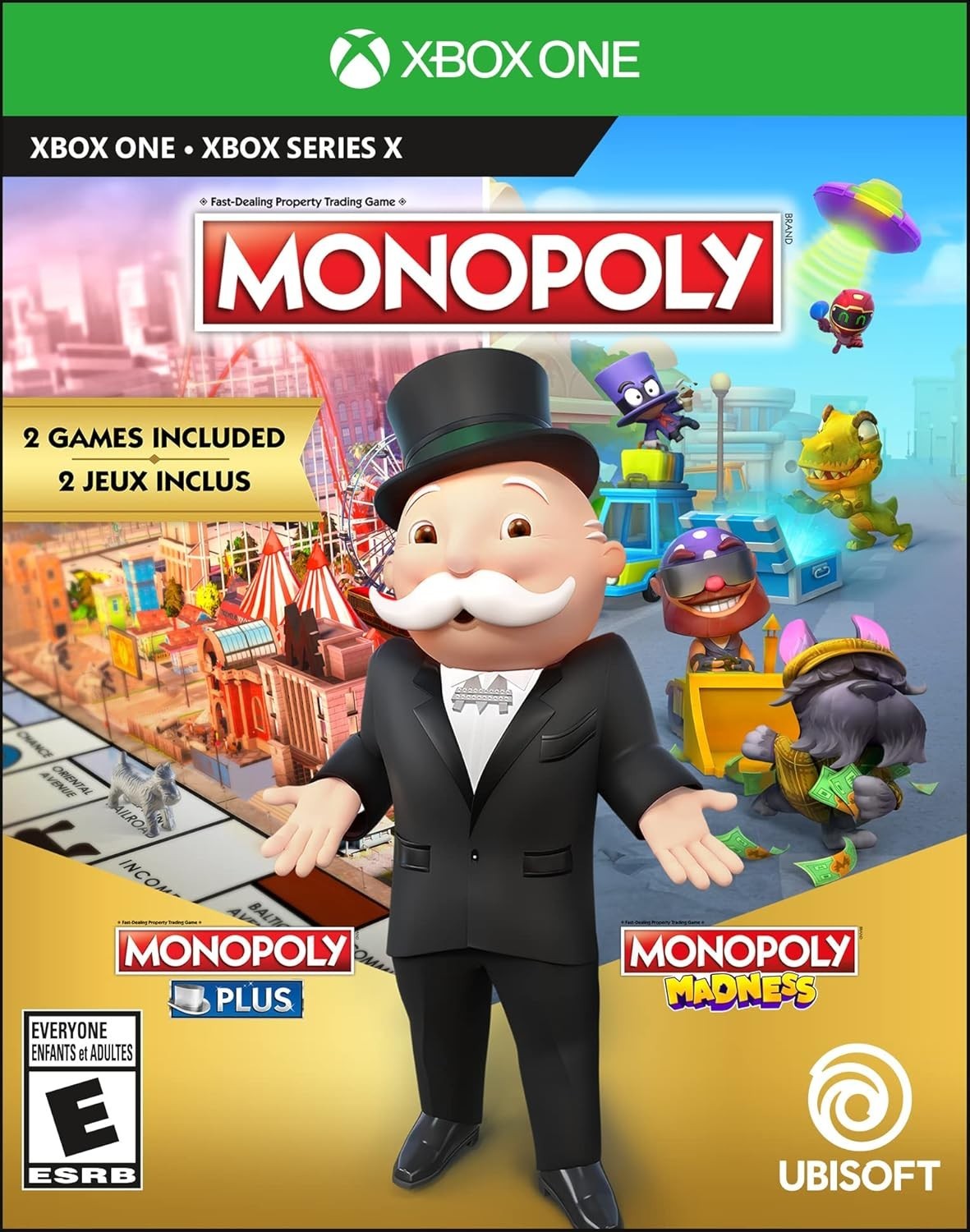 Monopoly Plus + Monopoly Madness - Xbox One, Xbox Series X - Brand New