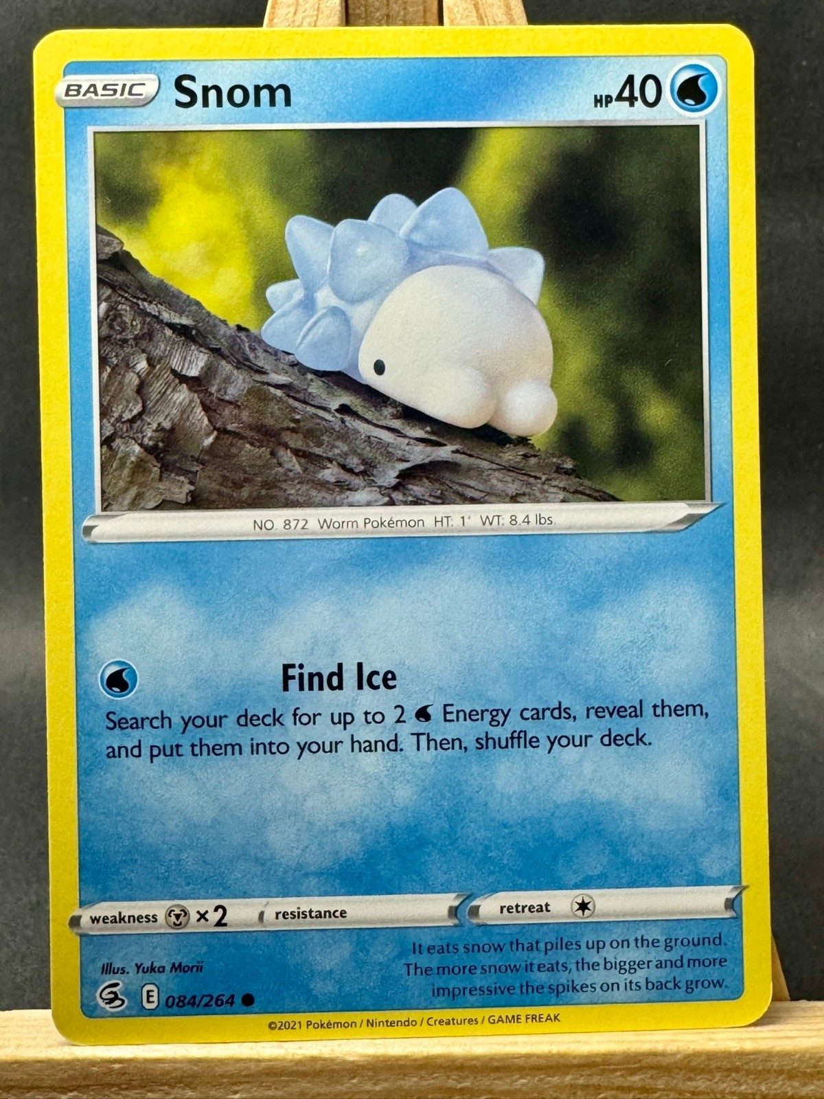 Snom Yuka Morii Pokemon Trading Card Game SWSH08: Fusion Strike 084/264 NM