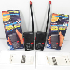 Space Patrol Two-Way Walkie Talkie Radio Shack Morse Code Boxed Set Vintage