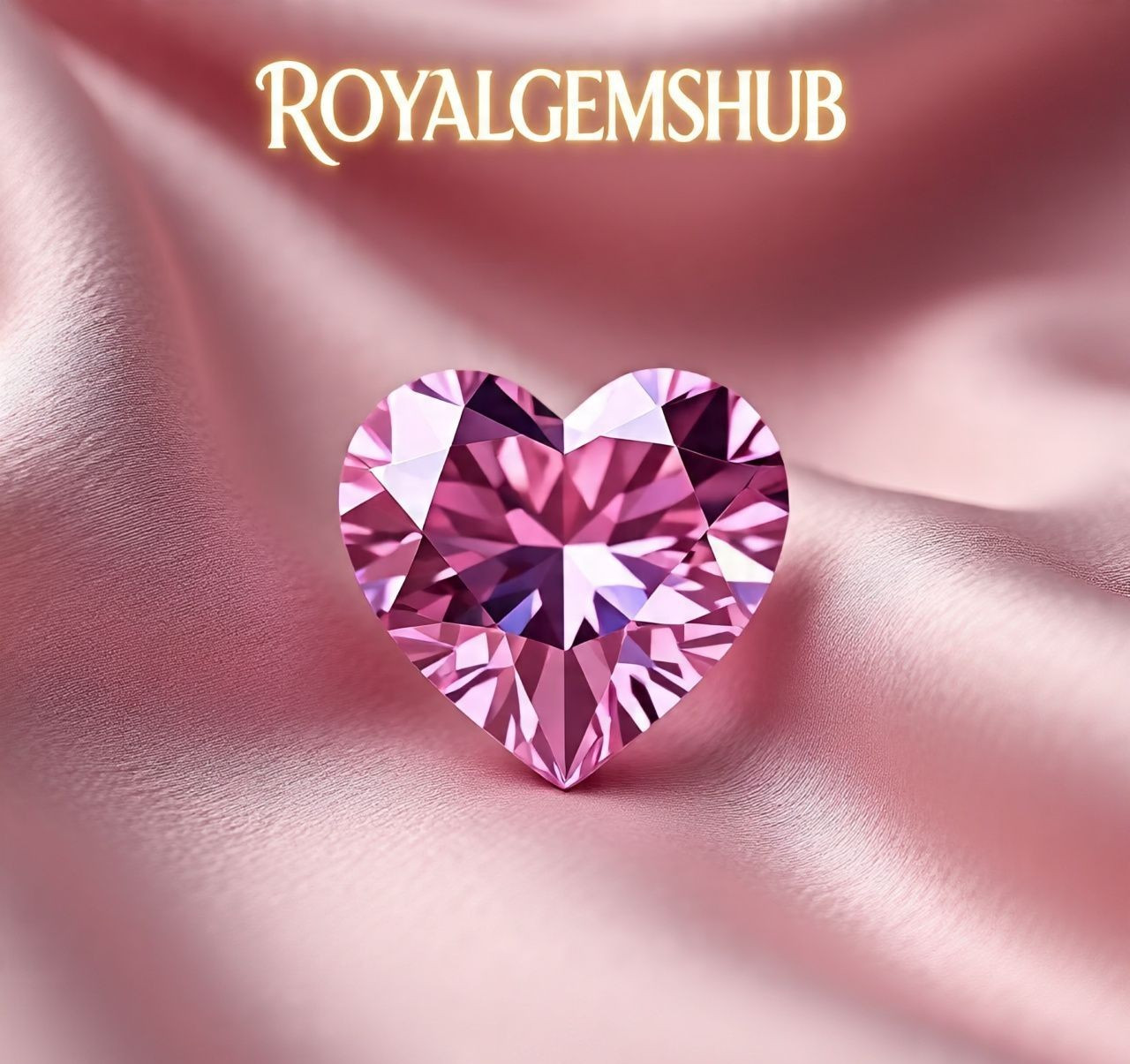 Heart Cut Pink Color Natural Diamond ~Top Quality 6 Ct For D Grade VVS1 ~