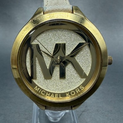 Michael Kors Runway Watch Women 42mm Champagne Dial Gold  display picture 3