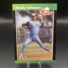 1989 Donruss The Rookies - Randy Johnson #43 (RC)