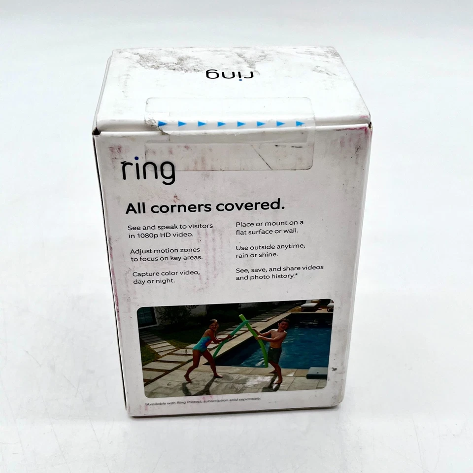 Ring Stick Up Cam Battery Wireless Outdoor/Indoor Camera White B0C5QRZ47P - NEW - Image 2 of 4