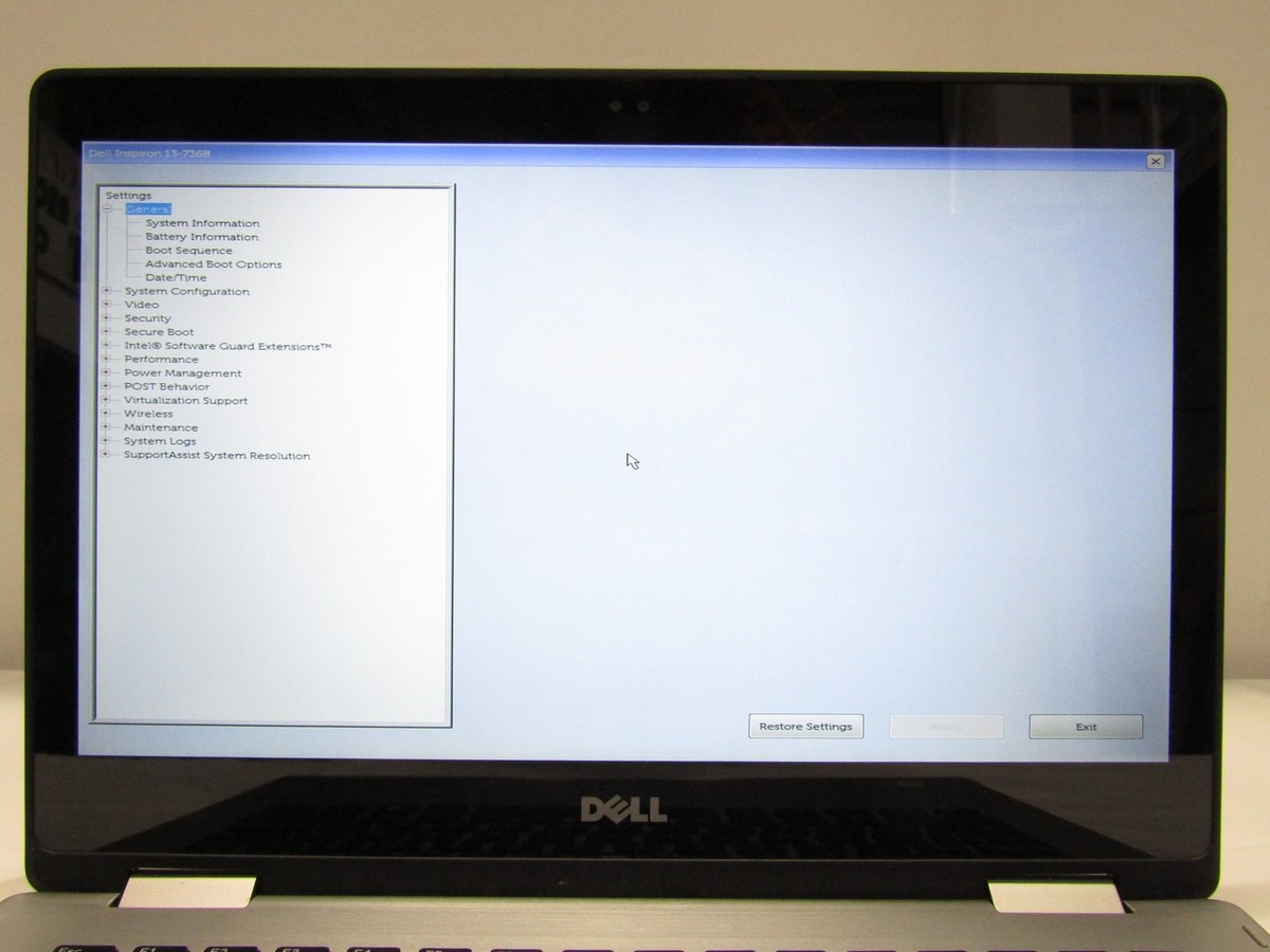 Dell Inspiron 13 7368 2-in-1 2.50GHz i7-6500U 12GB RAM 256GB SSD