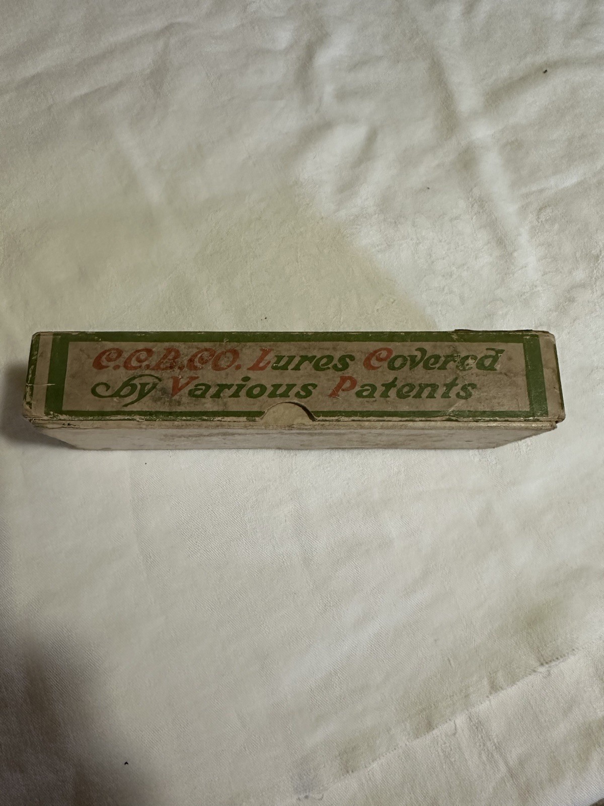 Vintage Creek Chub Bait Co Husky Pikie 2302 Lure Box  Please Read Description