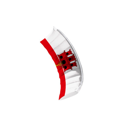 Flexifoil Stacker 6ft Gibraltar Flagge Power Kite hergestellt in Großbritannien
