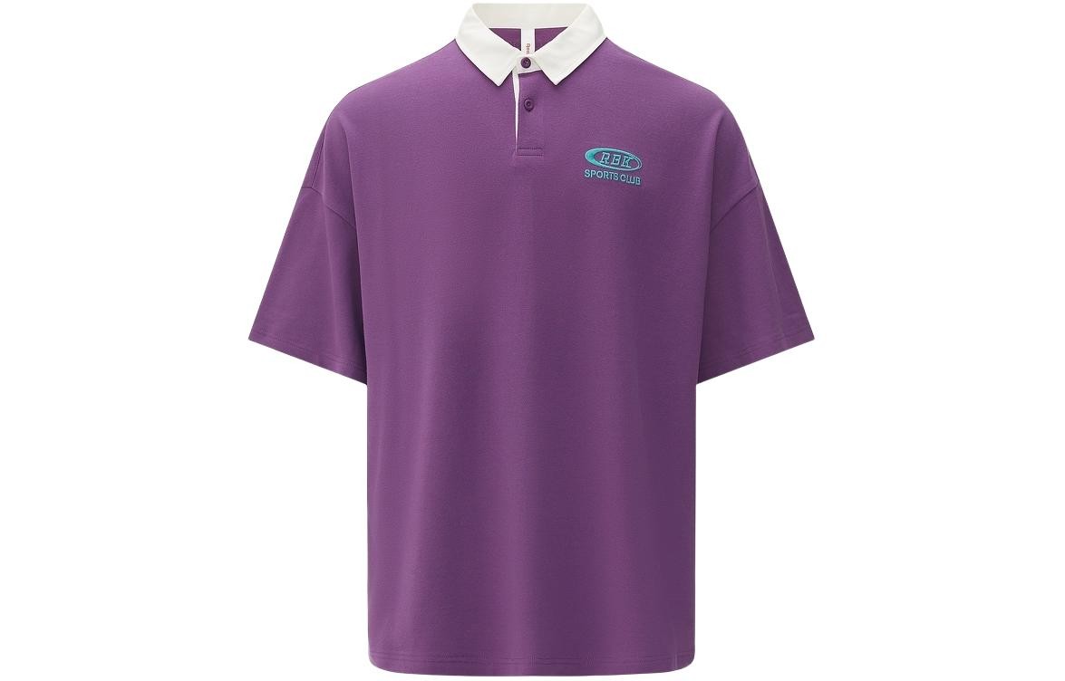 Reebok Color Block Polo Knit Short Sleeve Shirt