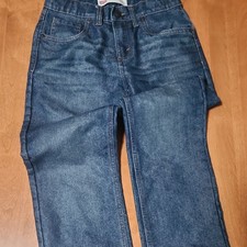 Levi's 514 Boys Straight Jeans 14 REG 27x29 Blue Denim Cotton Medium Wash