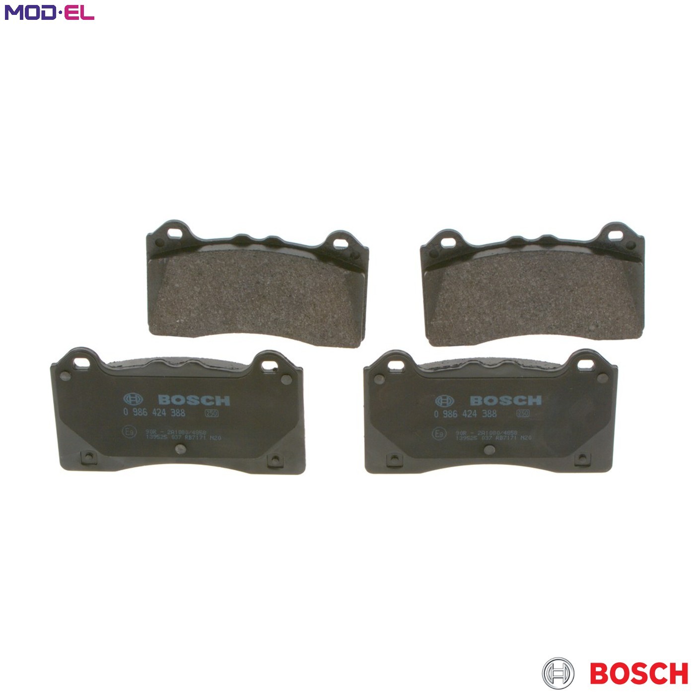 BRAKE PAD SET DISC BRAKE 0 986 424 388 FOR FORD YVDA 2.3L 4cyl FOCUS III