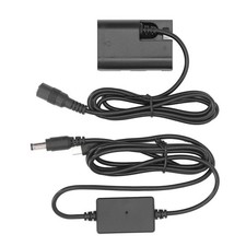 Dummy Battery Replacement LP E6N Dummy Battery With Type C Buck Adapter for