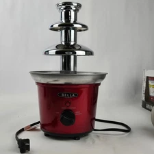 Bella Chocolate Fountain Red 13715 Use but great shape. Works as it should