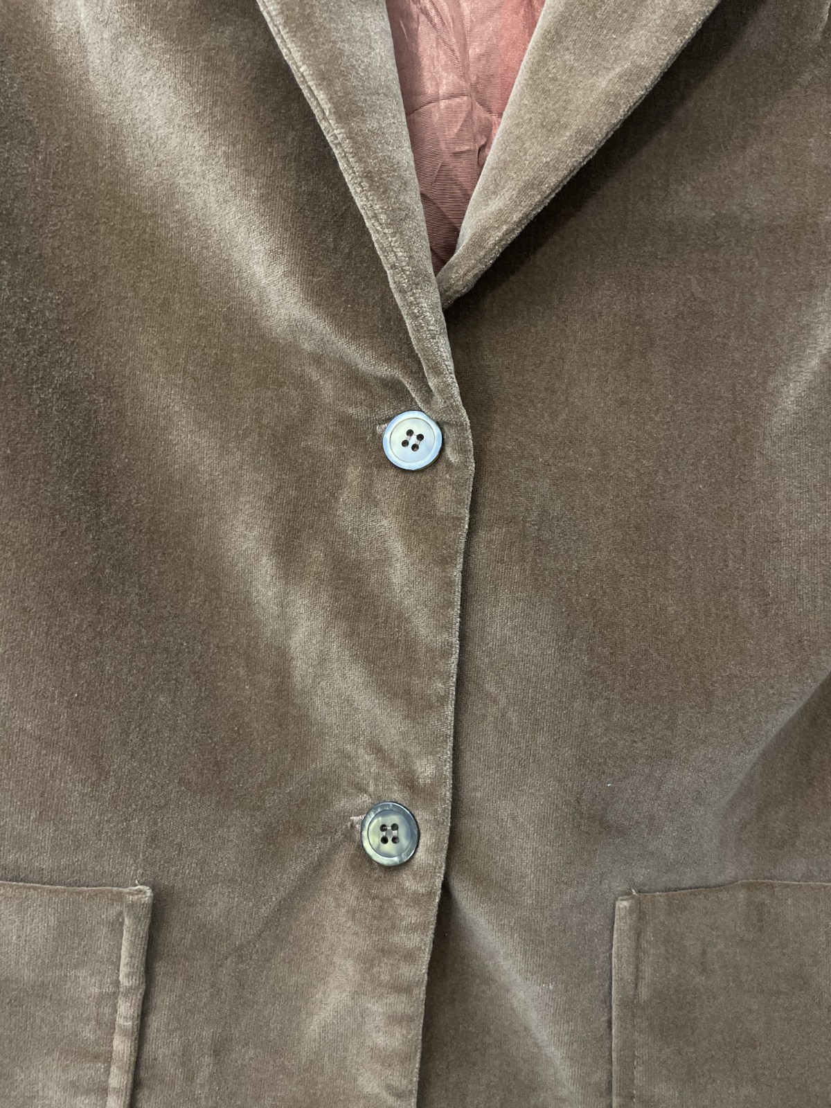 Legends Blazer Jacket Brown Two Button Size 14 Wo… - image 4