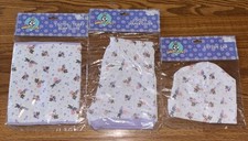 Baby Looney Tunes Burp Cloth Diaper Cover Shorts Cap Set Bugs Bunny Vtg 2003 NOS