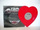 HEART WTF Limited Edition HEART SHAPED RED VINYL single 2010 LEGACY 88697742907