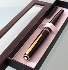 MONTBLANC GENERATION sch&ouml;ner PATRONEN-F&Uuml;LLER, Feder M, SCHWARZ sehr EDEL CLASSIC